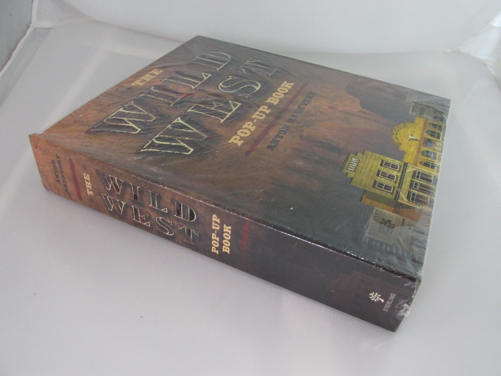 The Wild West Pop-Up Book by Anton Radevsky 2007 Sterling Hardcover New Sealed