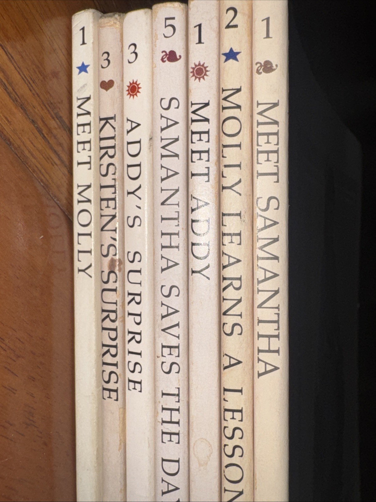 LOT American Girl Book Set First Edition Vintage Pleasant Company Lot Of 7 PB