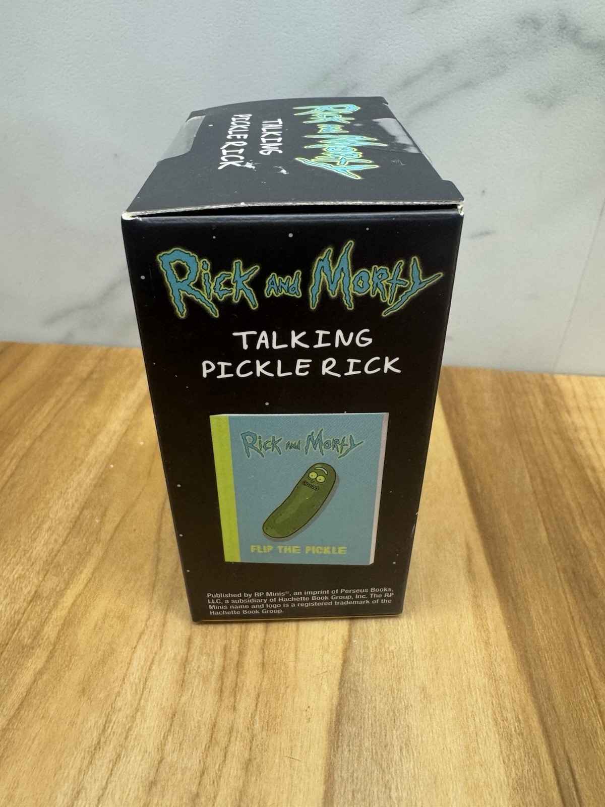 Rick and Morty Talking “Pickle Rick” by Robb Pearlman RP MINIS NIB 2019
