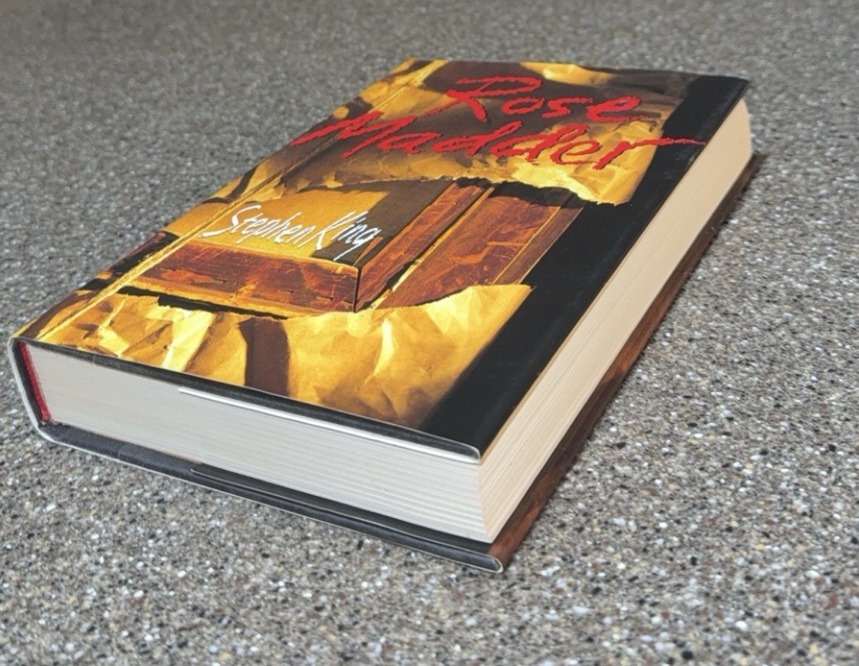 Stephen King ROSE MADDER 1st Edition 1st Printing Hardcover Dust Jacket