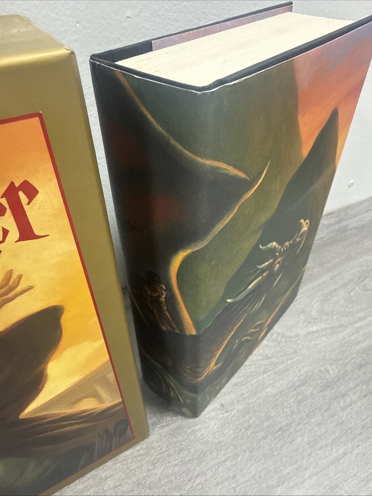 Harry Potter and The Deathly Hallows: JK Rowling Deluxe Edition (759 Error) VG