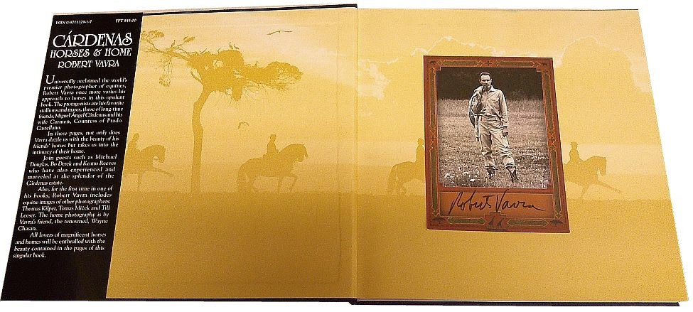 Cardenas Horses and Home by Robert Vavra: Brand New & Signed Limited Edition