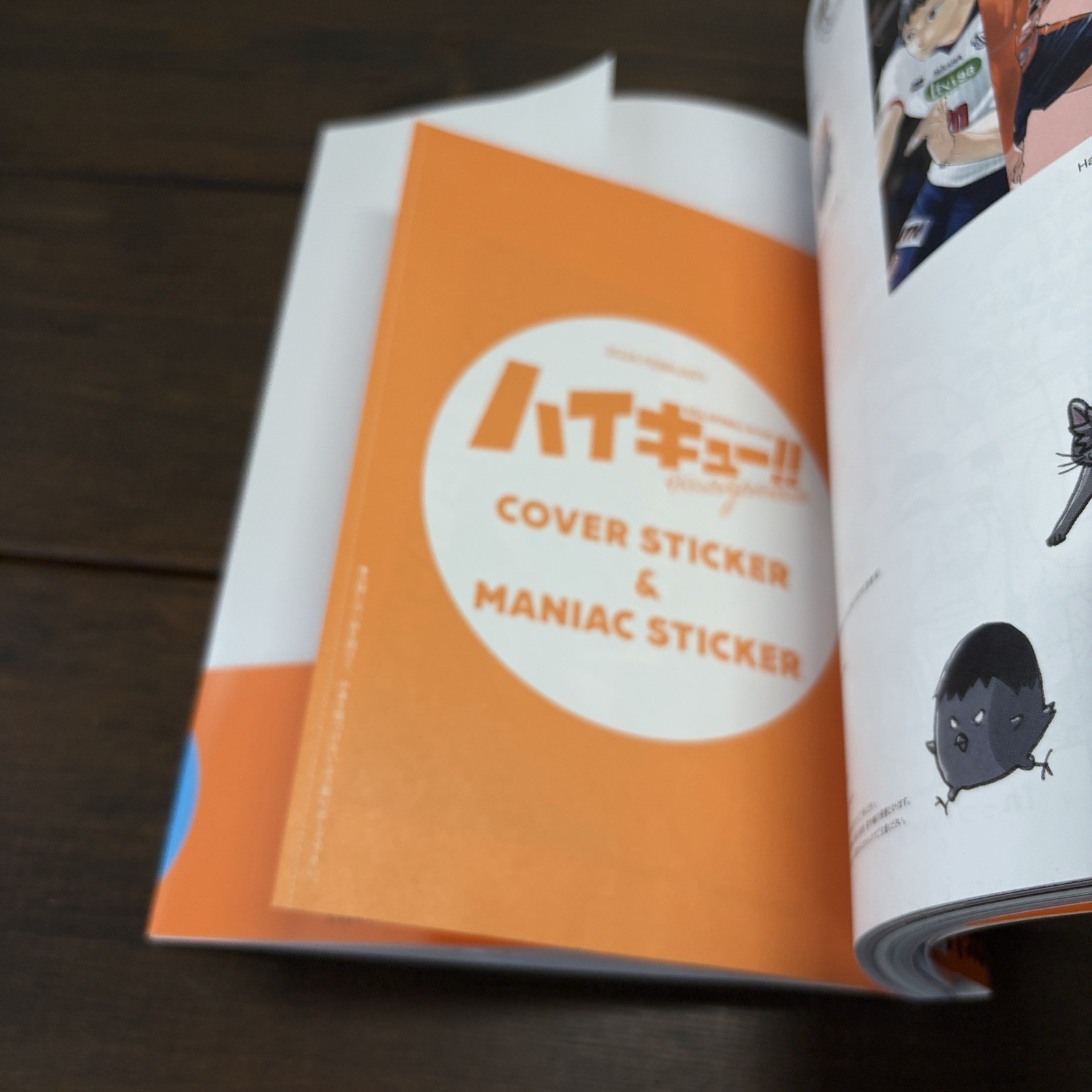 Haikyu!! Magazine 2024 Feb Shueisha Mook w/ Unopened Stickers & Poster Japan