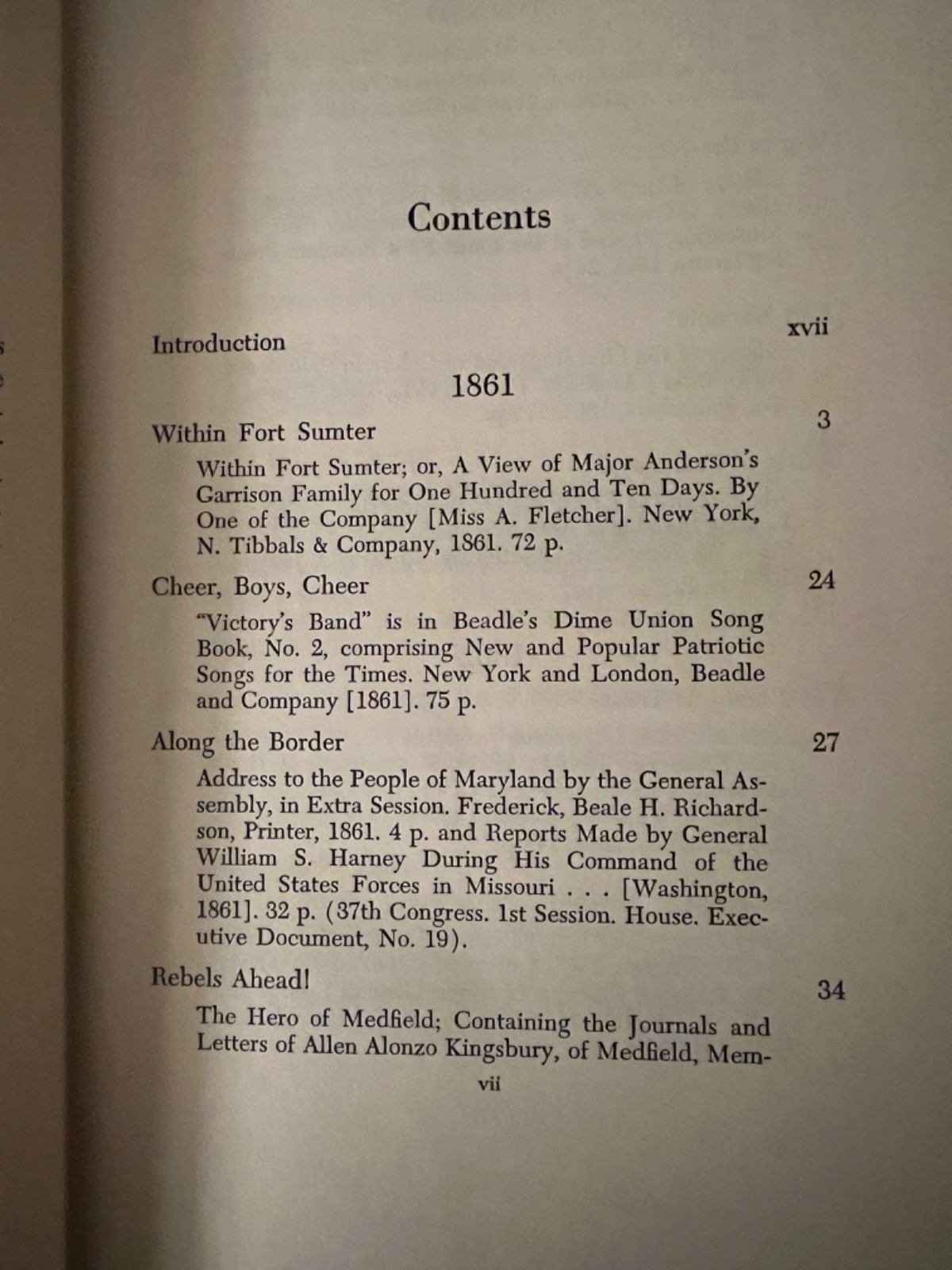 The Union Reader book by Richard B. Harwell 1958 1st Edition US Civil War HCDJ