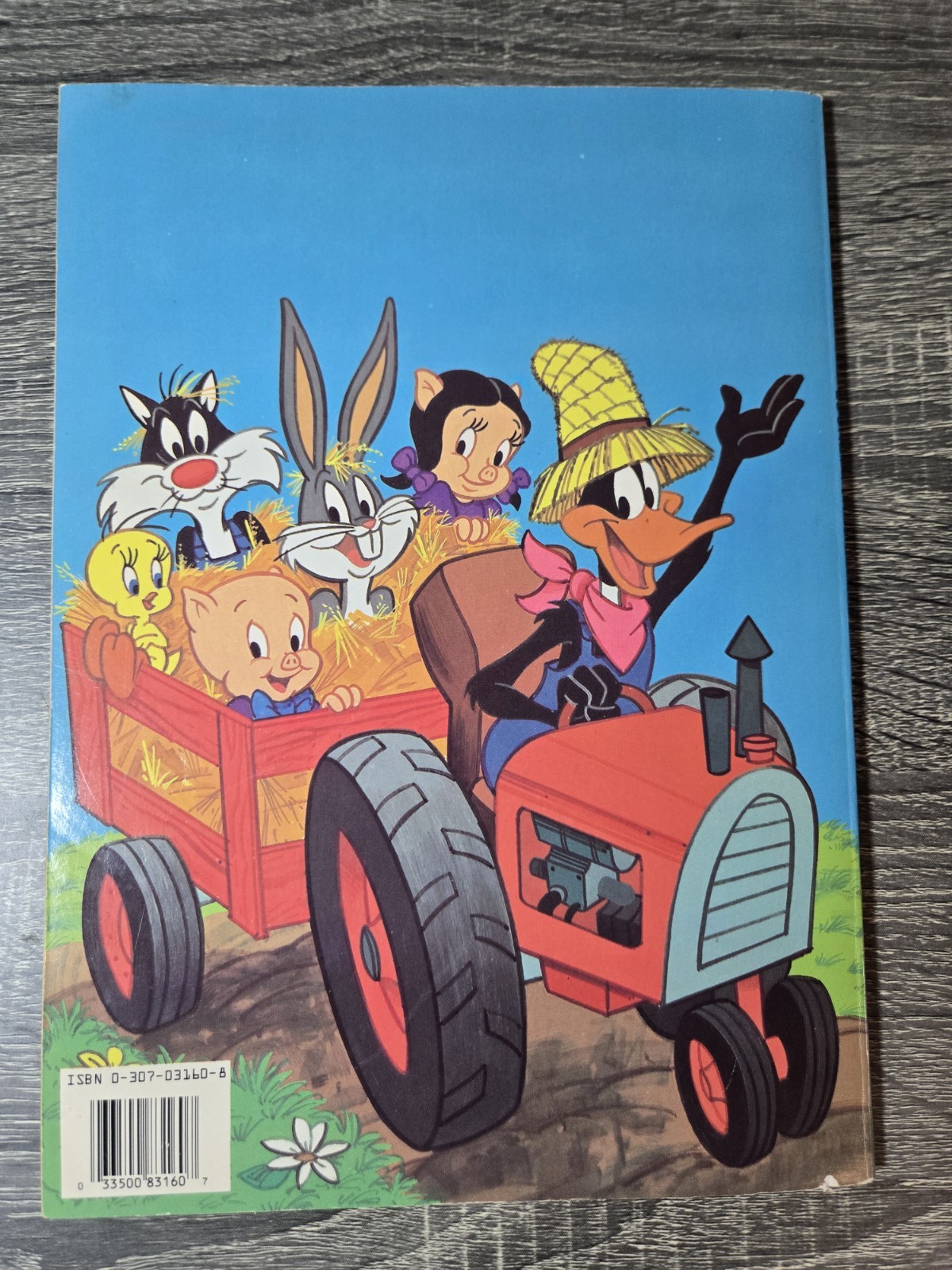 Vintage 1987 Looney Tunes Giant Coloring Book Golden Book Bugs Bunny Daffy