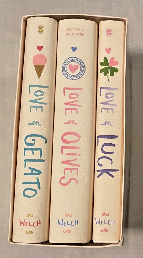 Jenna Evans Welch The Love & Collection (3 Book Boxed Set) (Hardback) NICE!