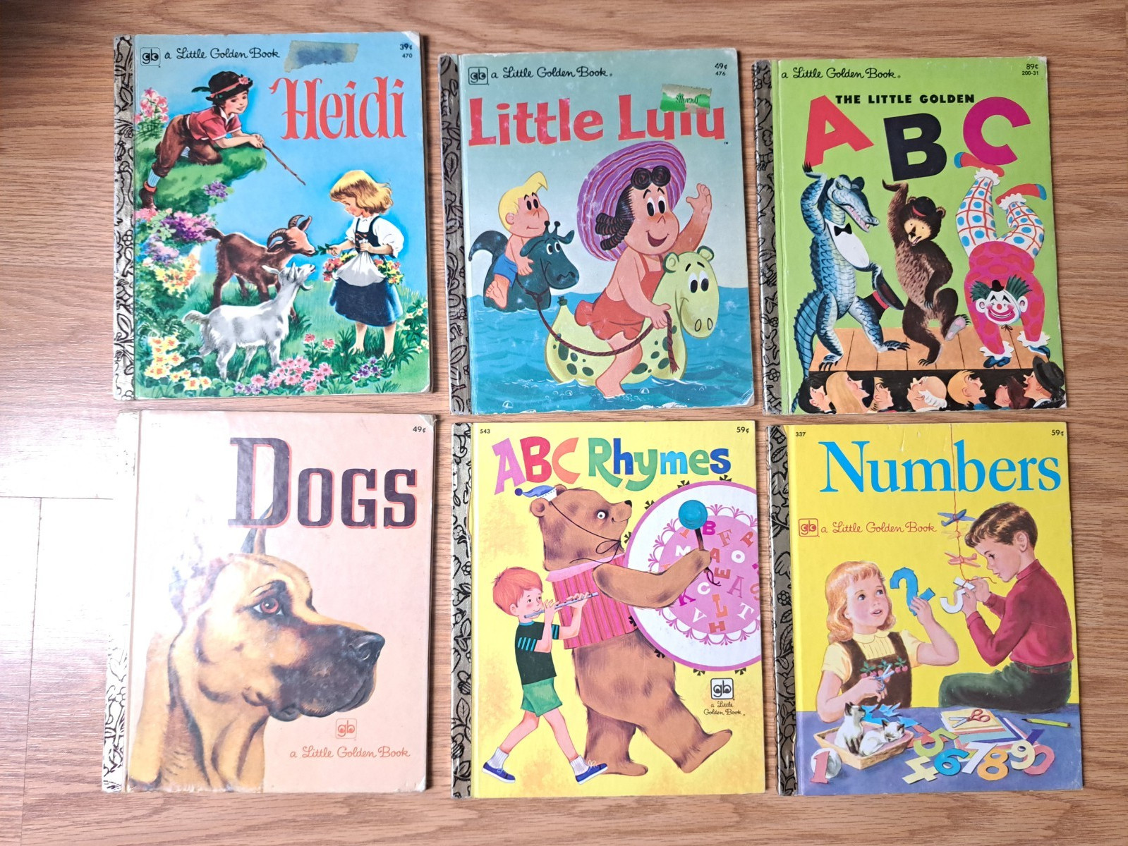 Vintage Lot of 15 Little Golden Books Mostly 70s 80s Some Earlier Assorted