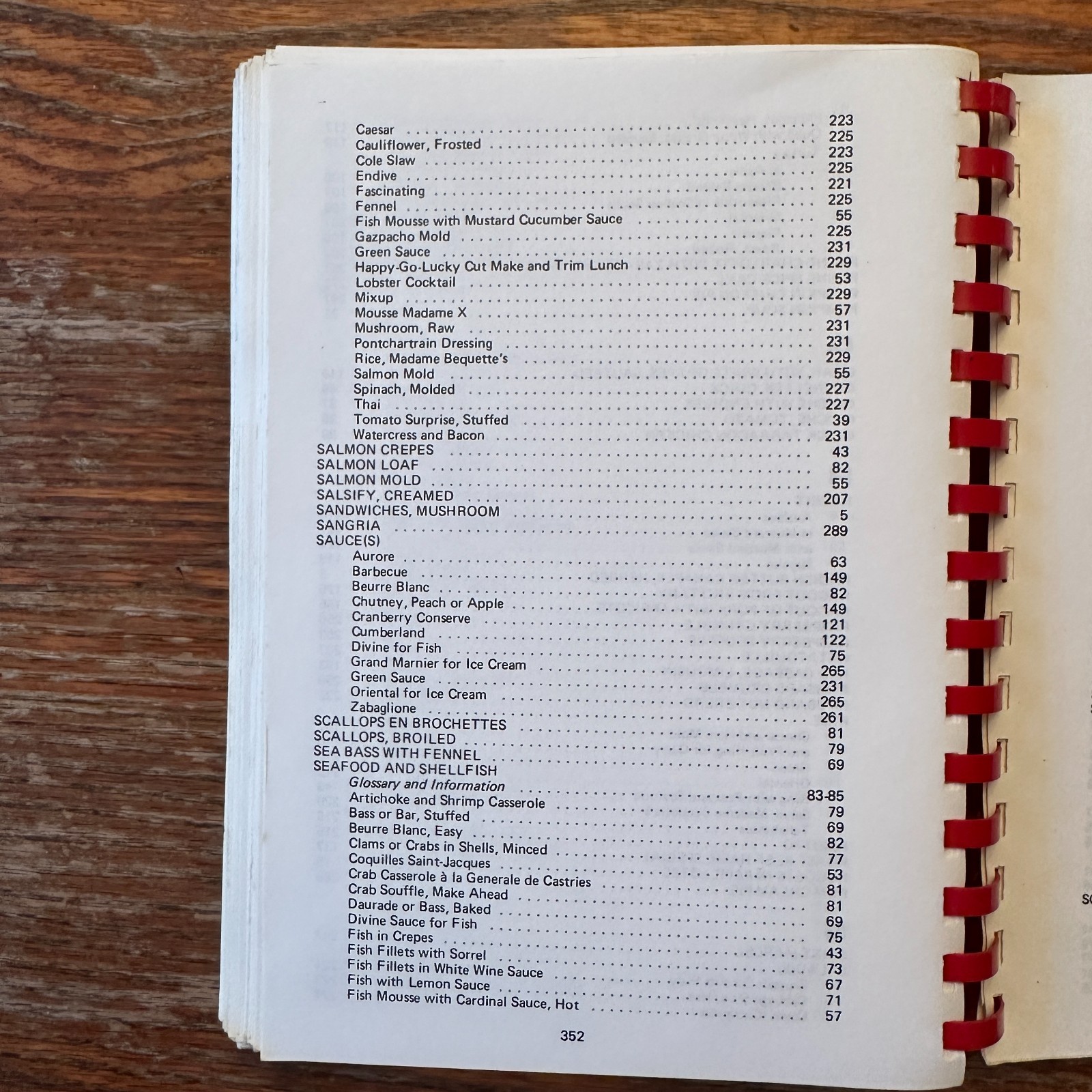 Le Cookbook American Hospital of Paris 1982 Spiral-Bound Paperback GOOD