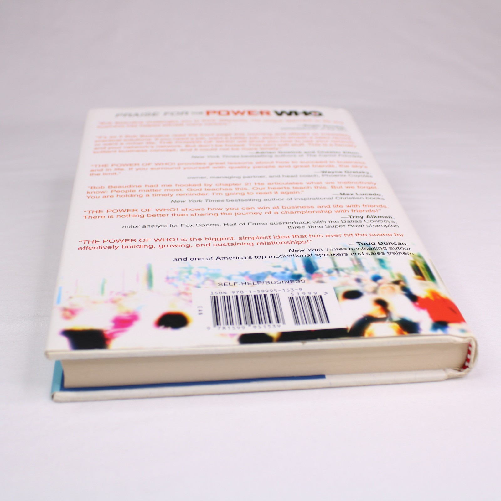 Signed The Power of Who by Bob Beaudine Hardcover Book Dust Jacket 2009