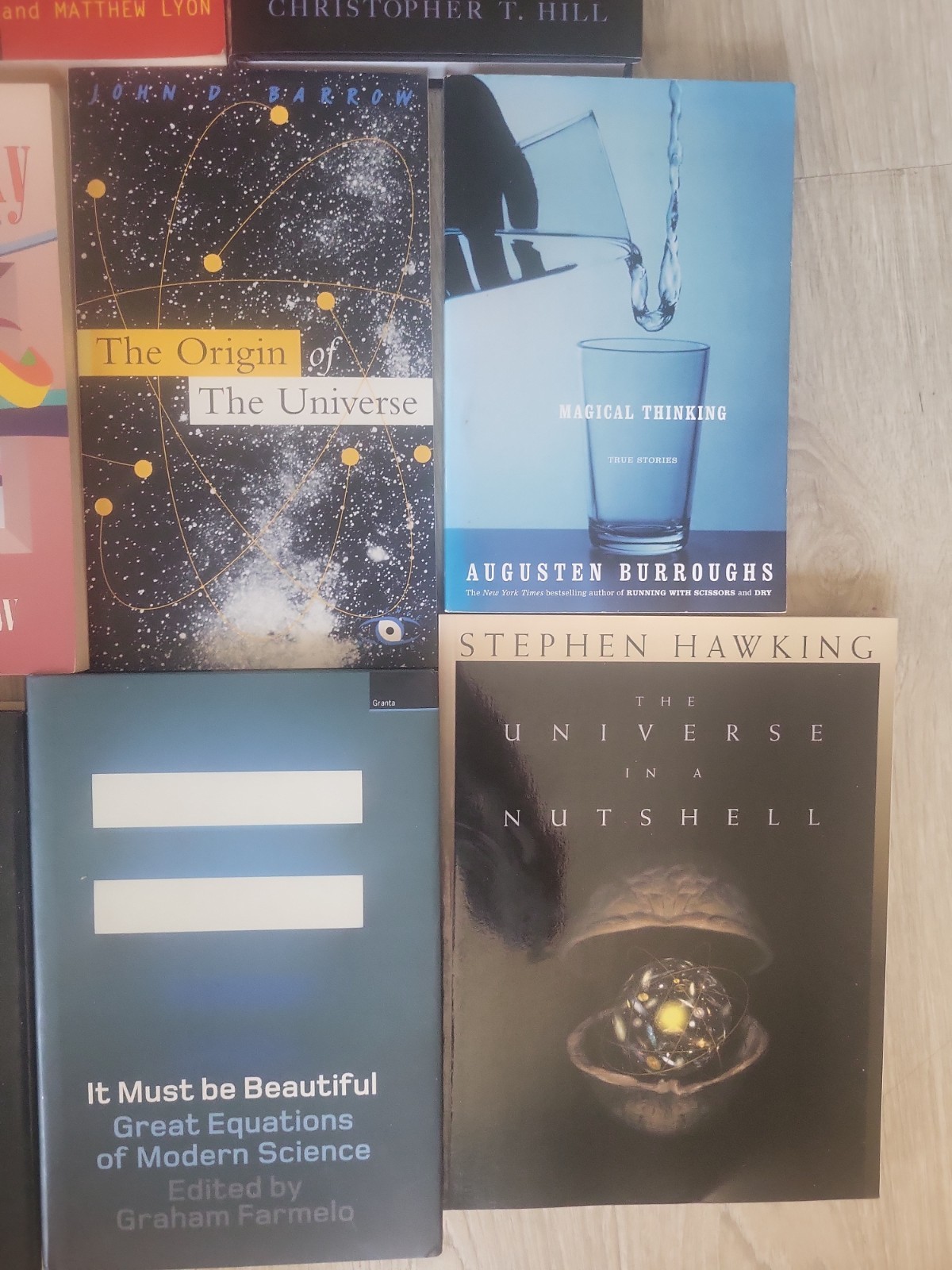 Lot Of 11 Science Nerdy Books