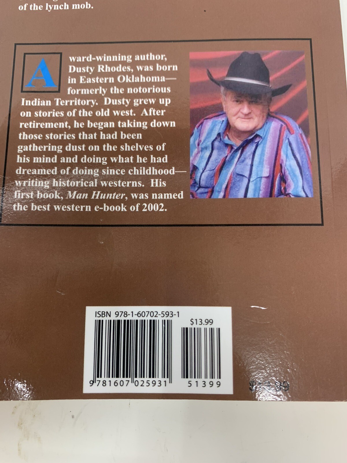 2008 Book – “Chero” – Author Dusty Rhodes Signed!