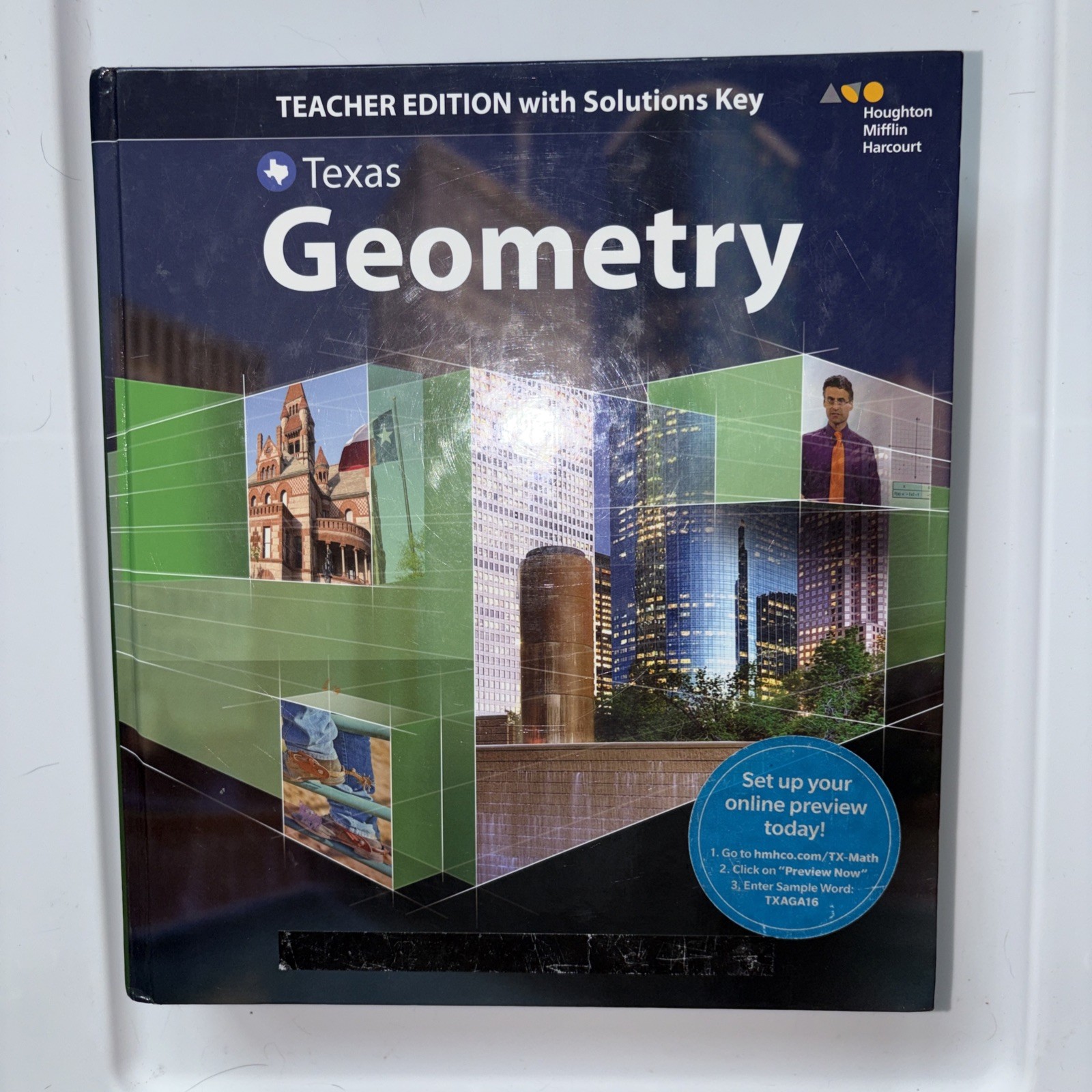 Texas Geometry Teacher Edition With Solutions Key Hardcover