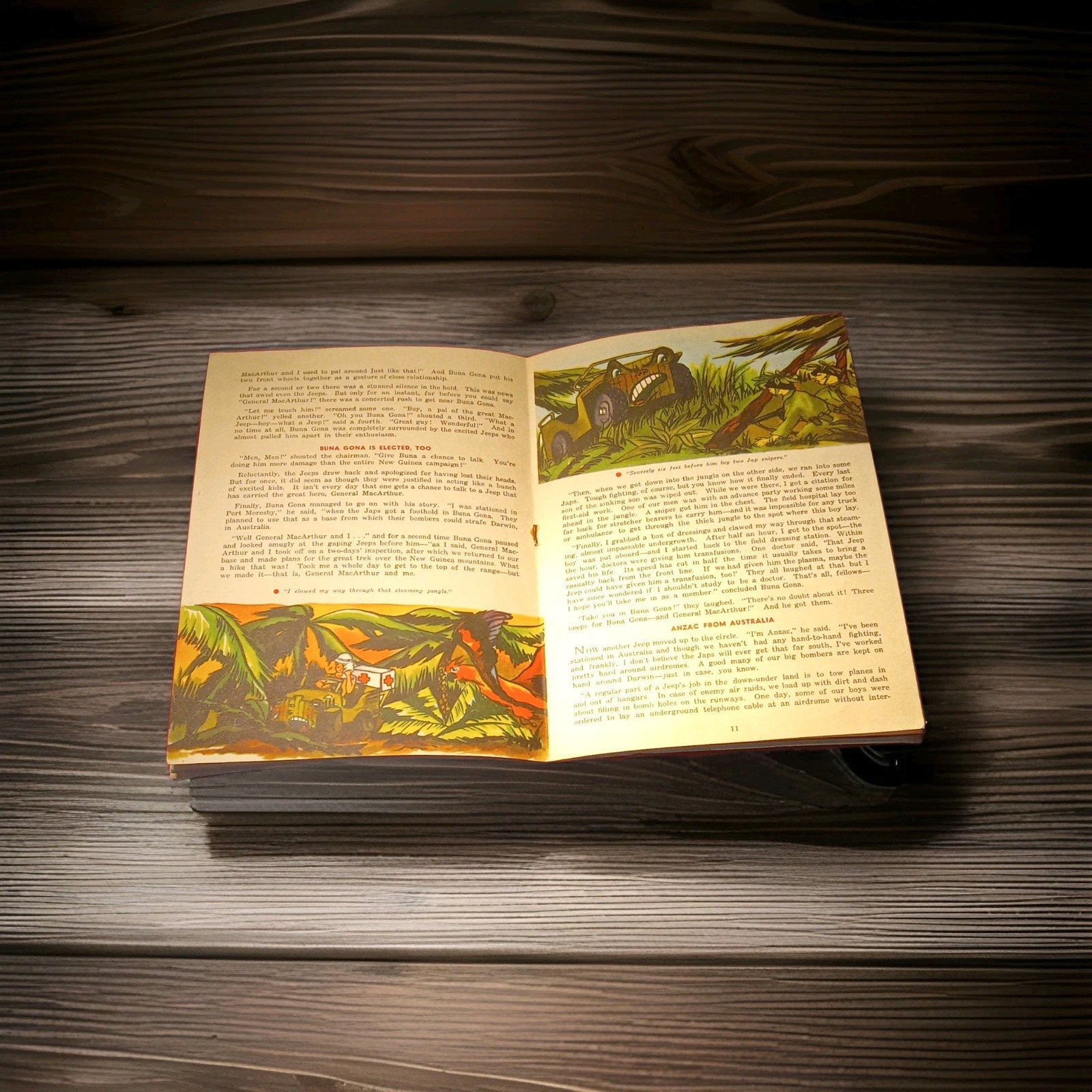 Willy Jeep by Bob Clemens Hardcover 1st Ed 1943 Illustrated Patricia Windrow