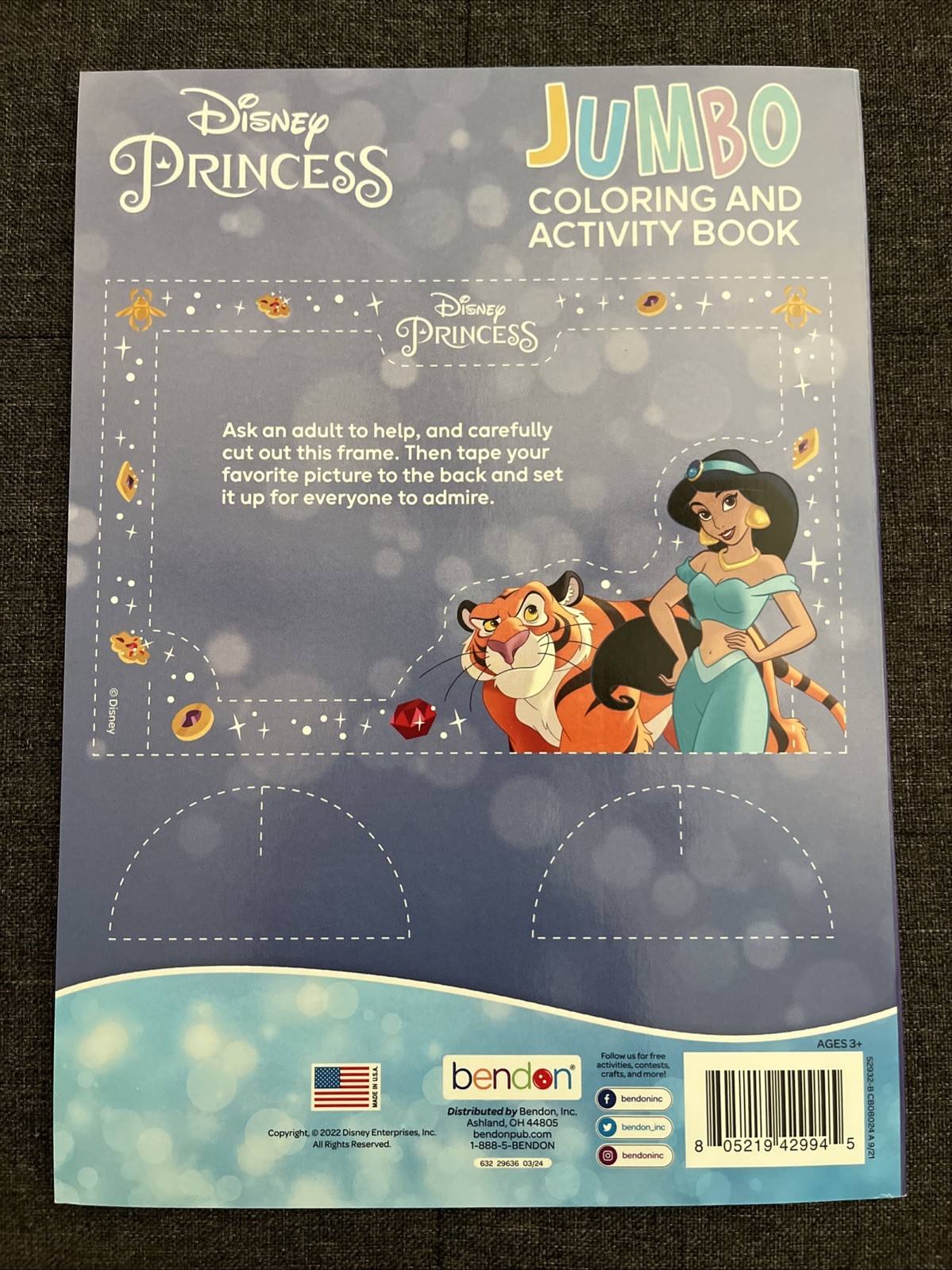 Disney Princess Jumbo Coloring & Activity Book Games, Puzzles, & Coloring Pages