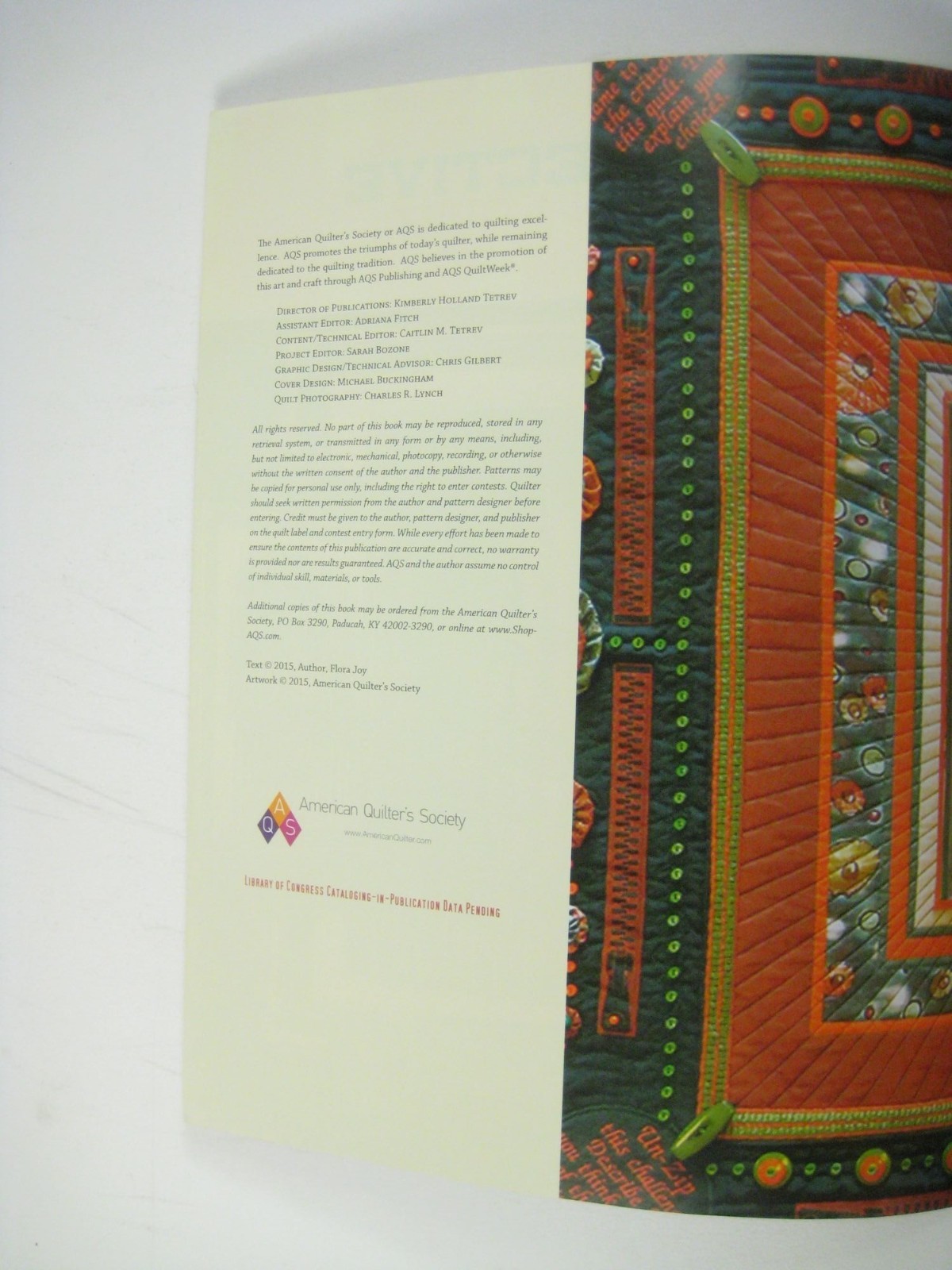 Trispective The 3-N-1 Quilt Book By Flora Joy Paperback