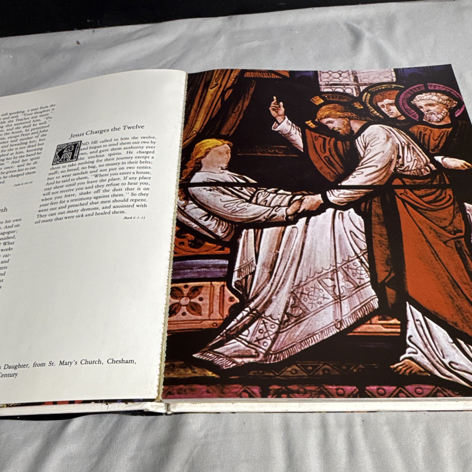 The Life of Christ in Stained Glass 1978 Hardcover 1st Edition First Printing