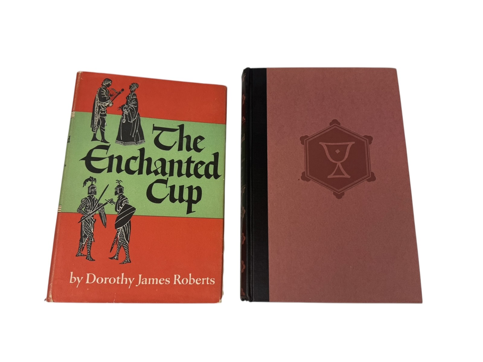 The Enchanted Cup Dorothy James Roberts 1953 Hardcover Dust Jacket Arthurian