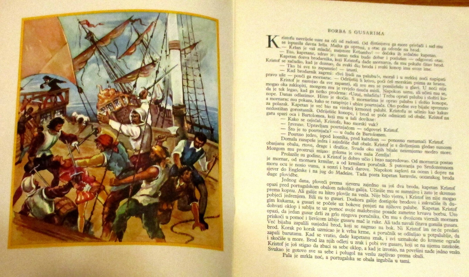 Kristof Kolumbo aka Christopher Columbus 1967 Croatian Text 28 Pages