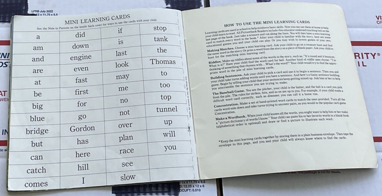 Random House Pictureback Reader Ser.: Catch Me, Catch Me! : A Thomas the Tank…