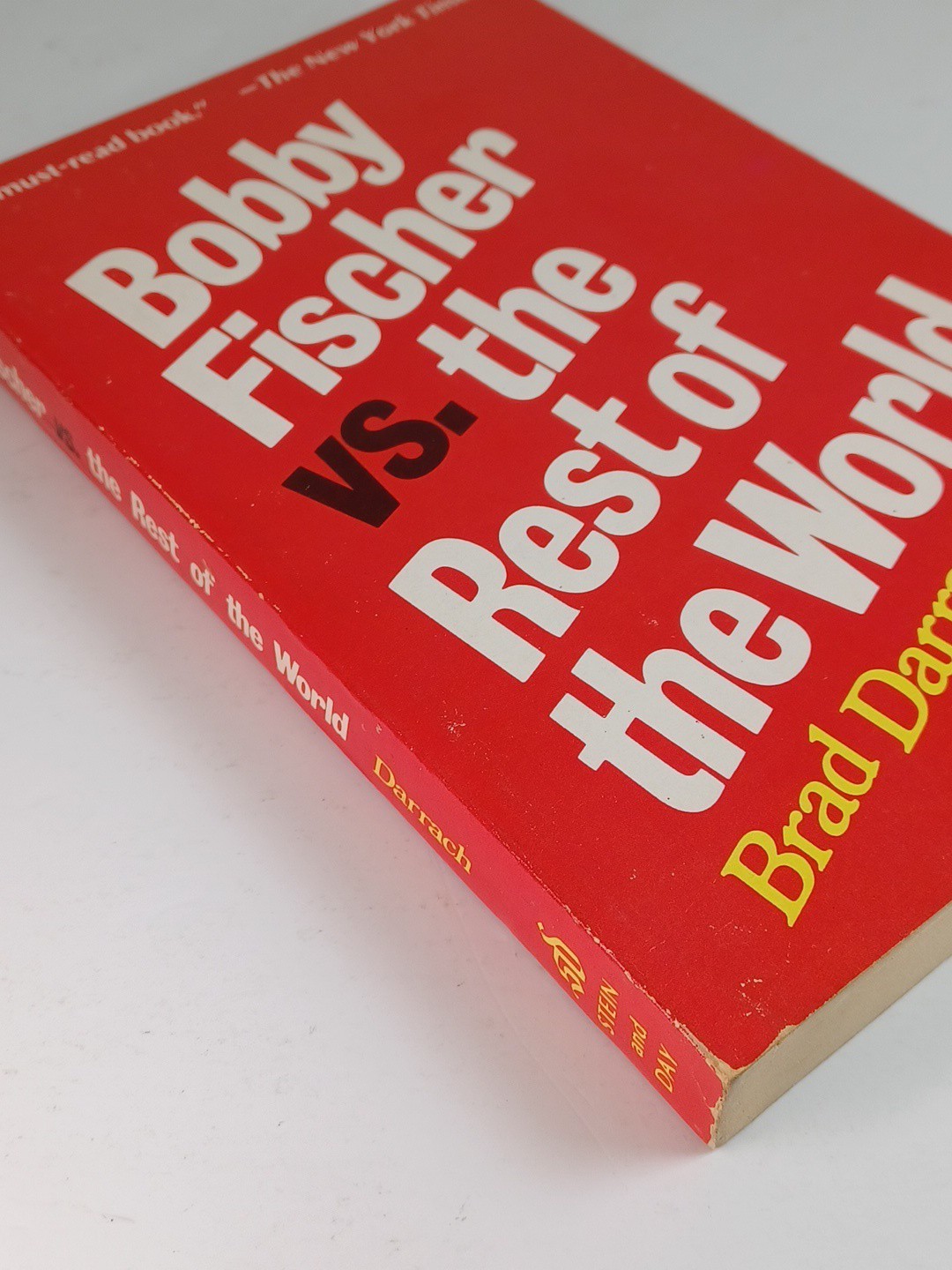 Bobby Fischer vs. the Rest of the World by Brad Darrach (Trade Paperback) 1975