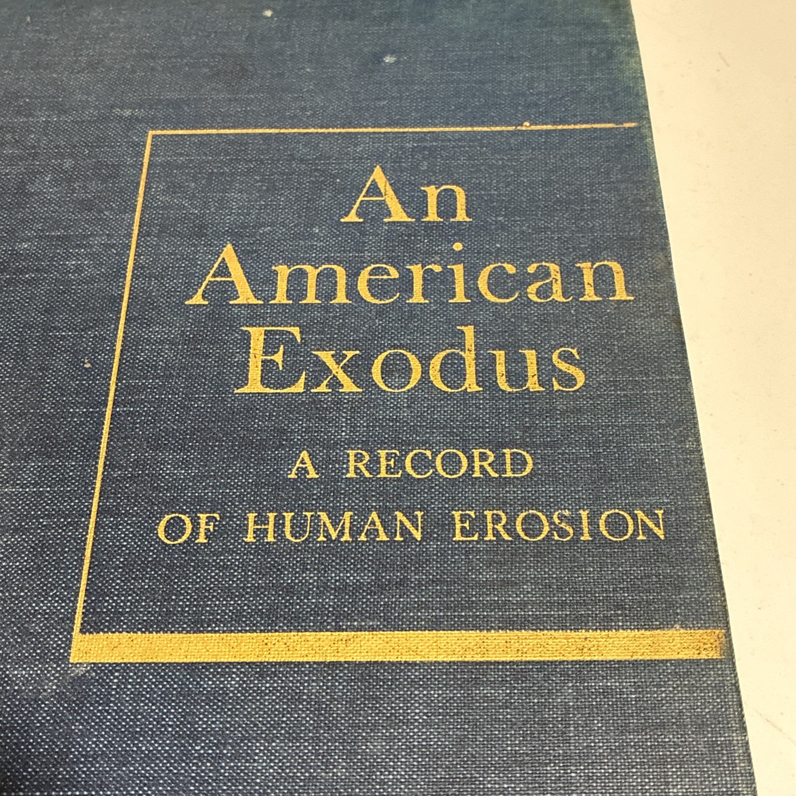 Signed Photo Book An American Exodus Dorothea Lange Paul Taylor Grapes of Wrath