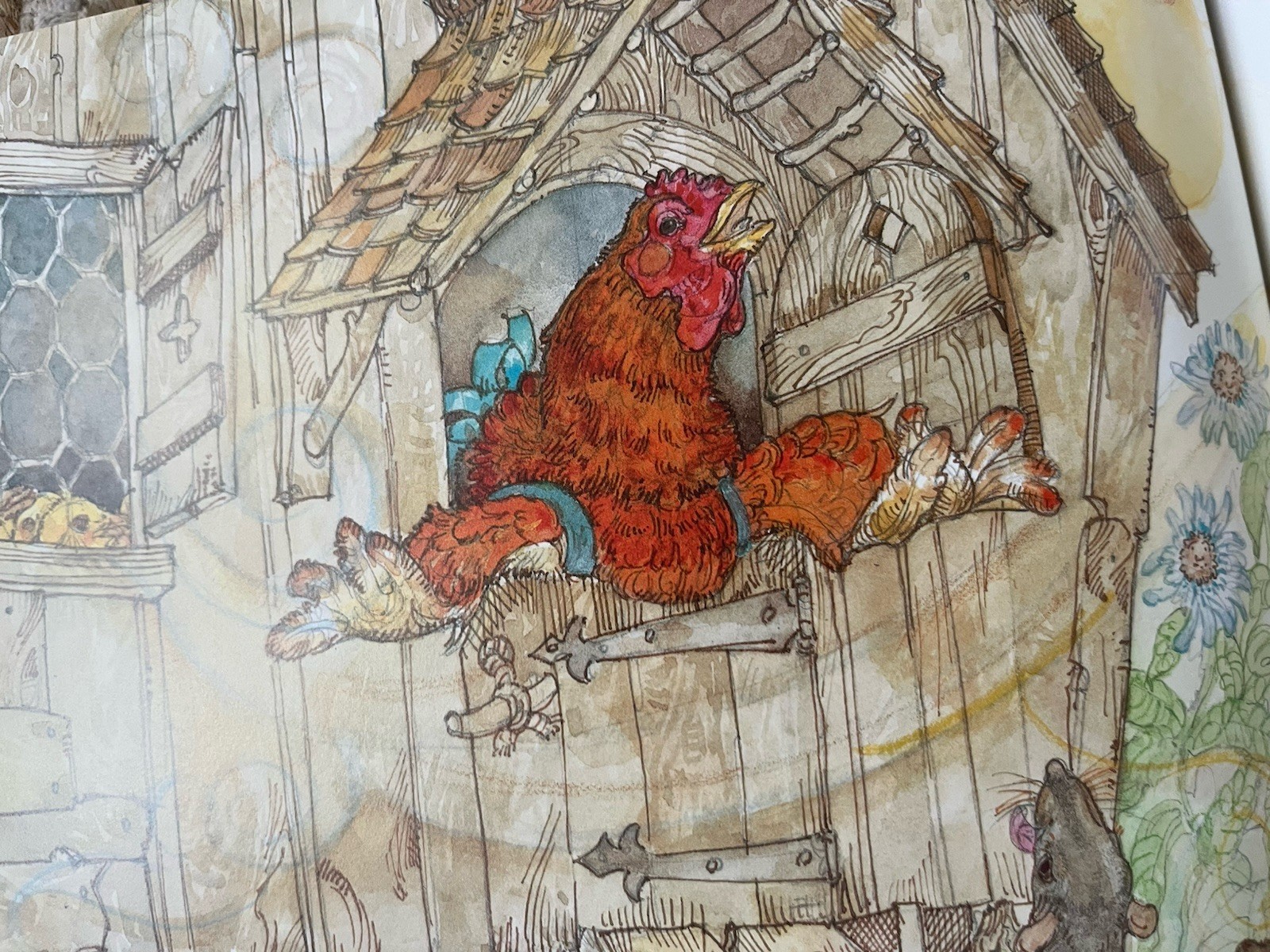 First Edition The Little Red Hen Jerry Pinkney Illustrated Hardcover 2006 Book