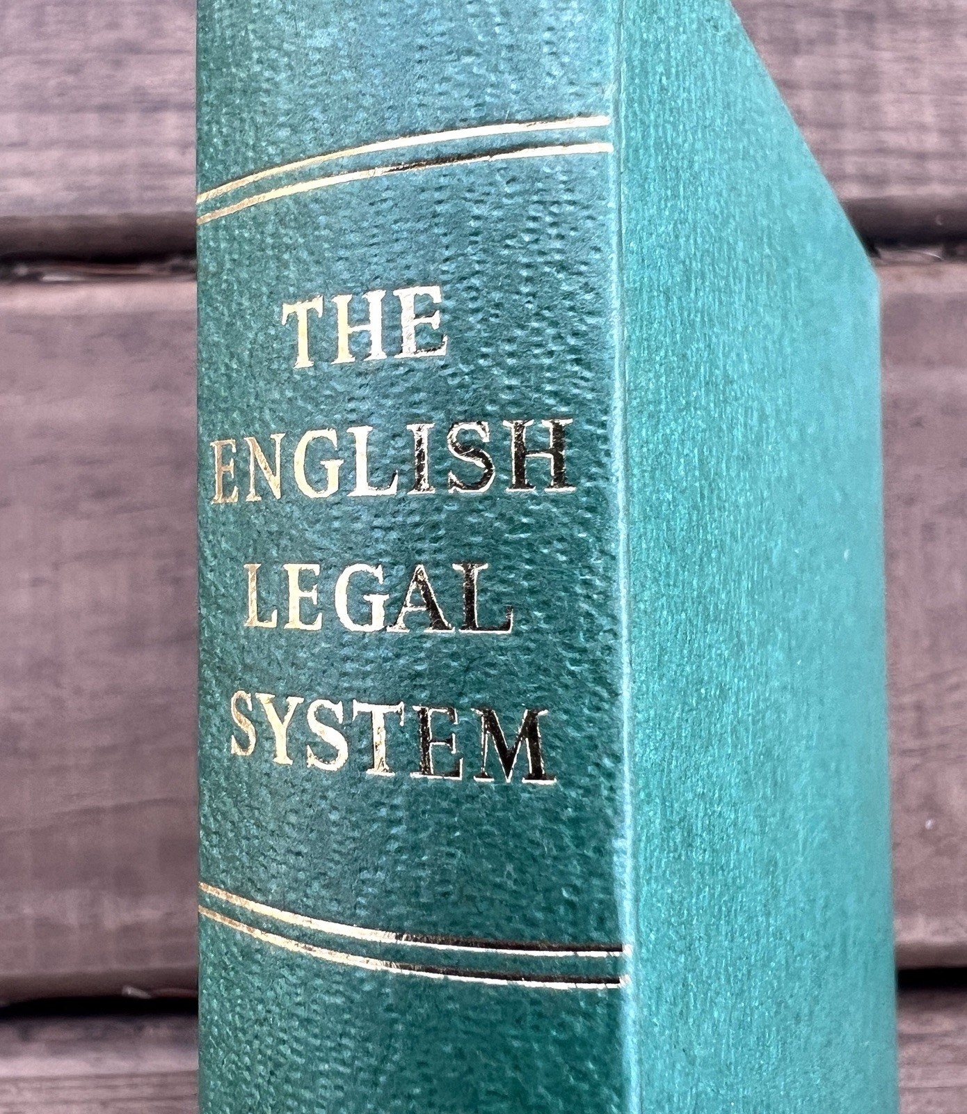 The English Legal System G. R. Rudd 1962 History Profession Procedure Evidence
