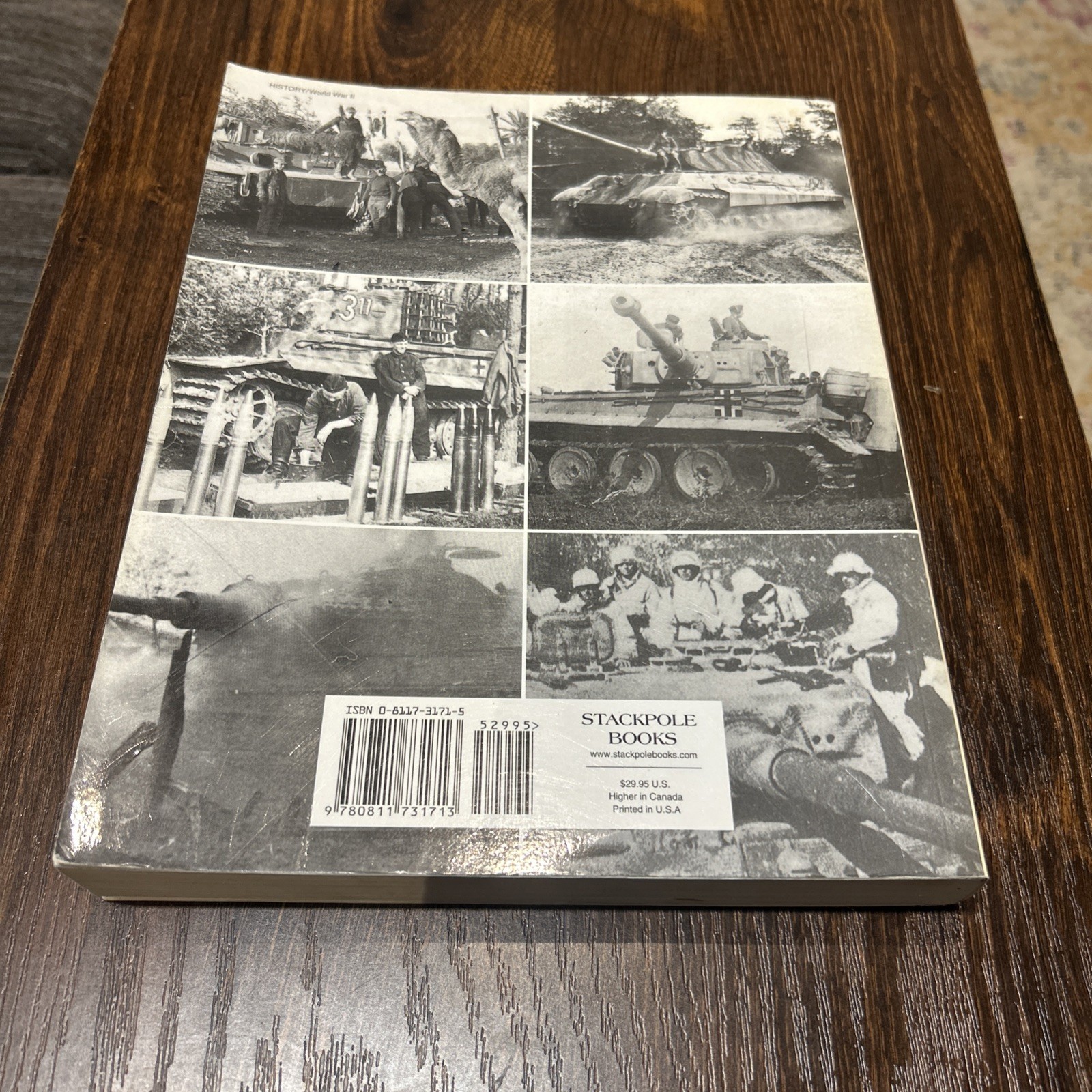 Tigers in Combat – By Wolfgang Schneider, Stackpole Books.