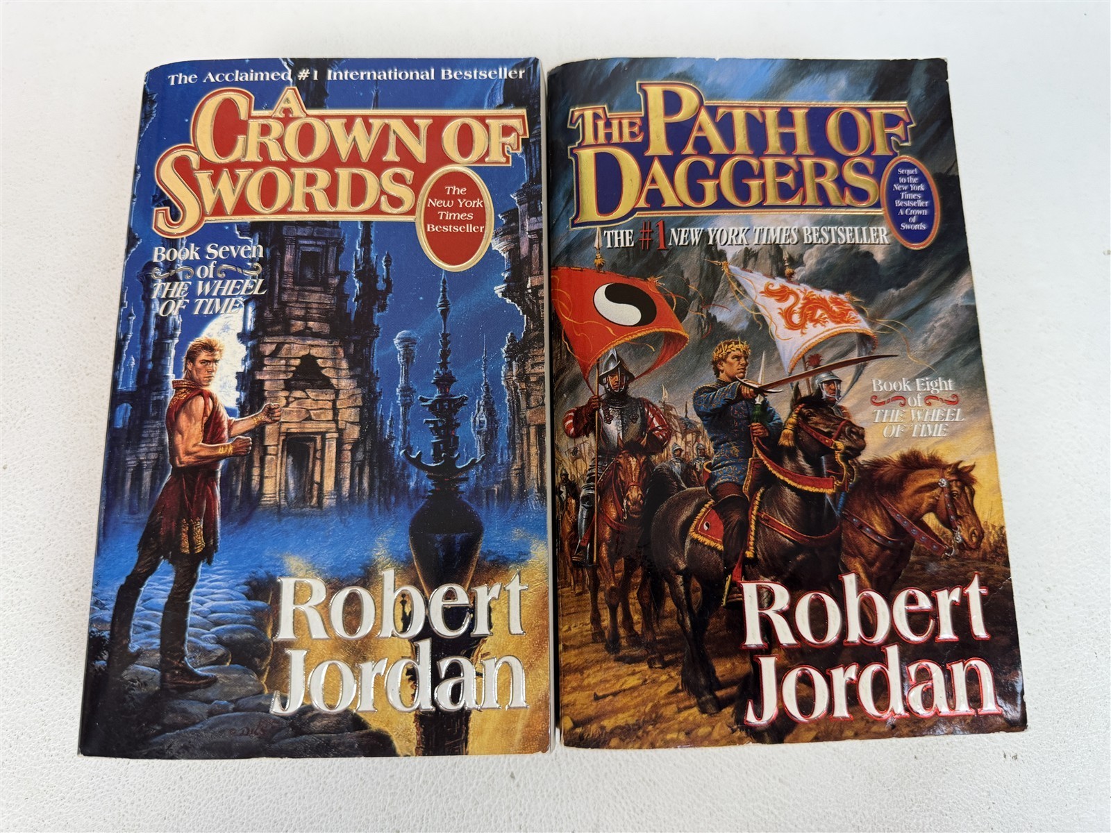 Robert Jordan Lot 1st 11 Wheel of Time Eye of World to Knife of Dreams + Prequel