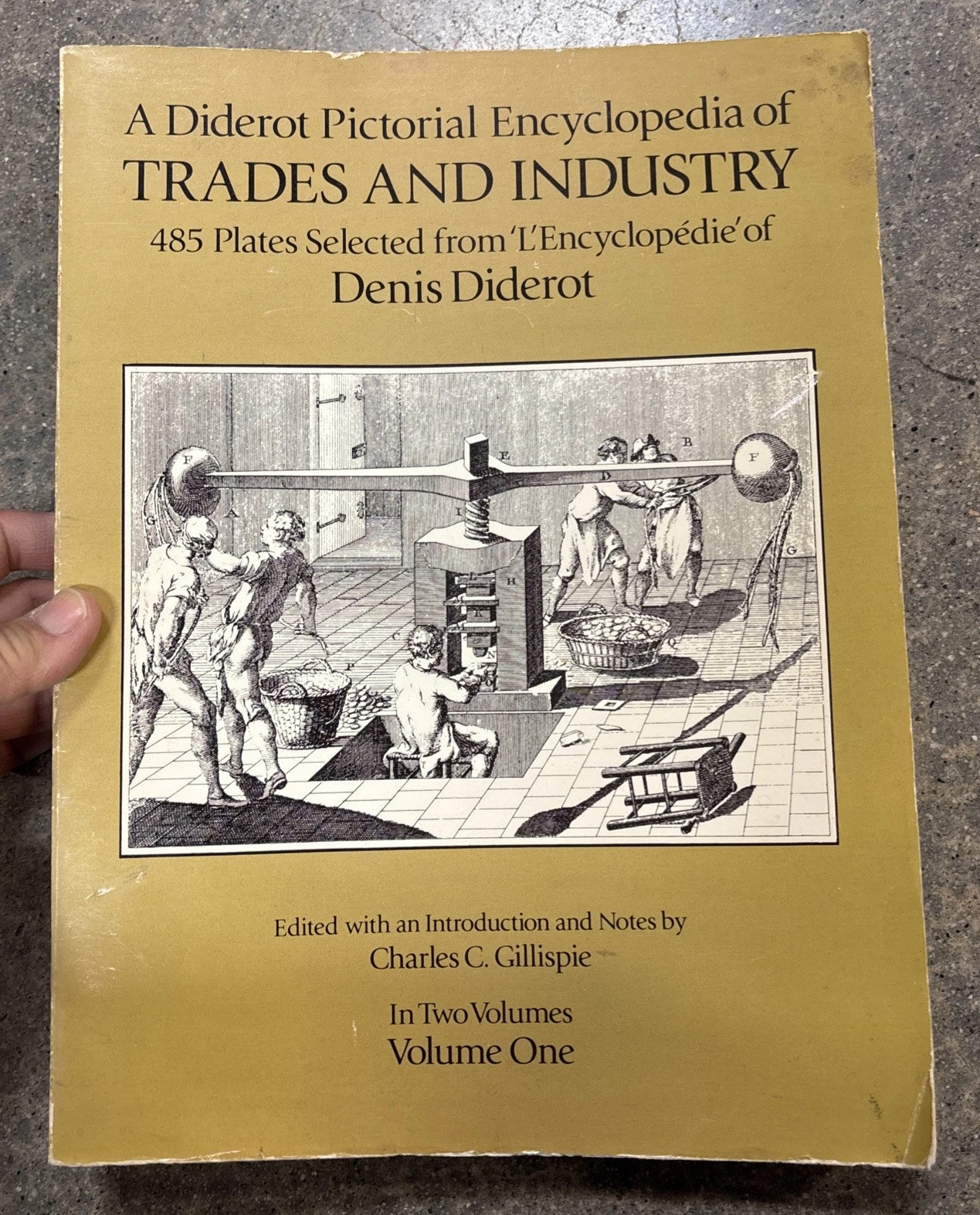 A Diderot Pictorial Encyclopedia of Trades and Industry, Vol. 1 by Denis Diderot