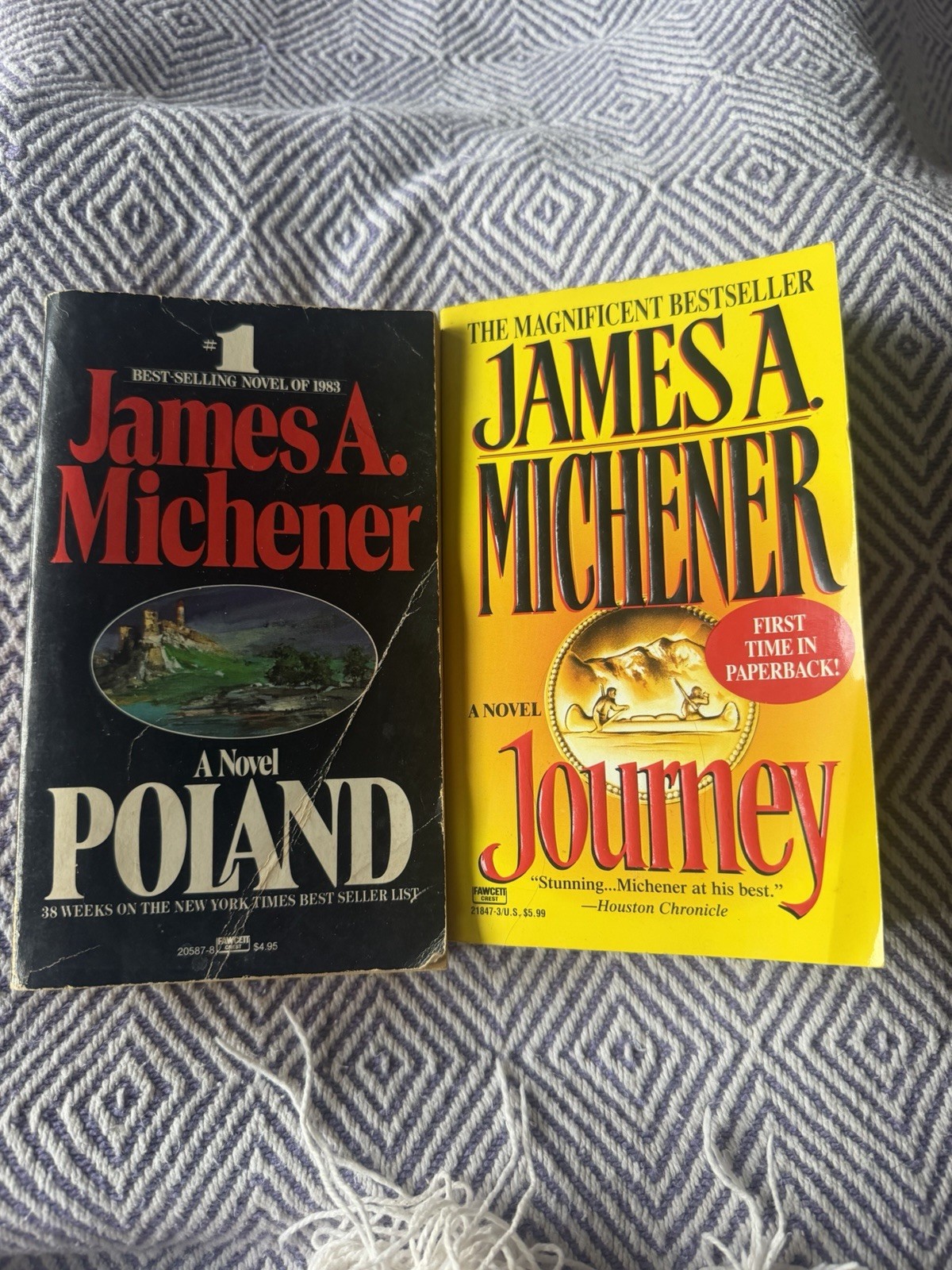 James A Michener- 2 Book Lot
