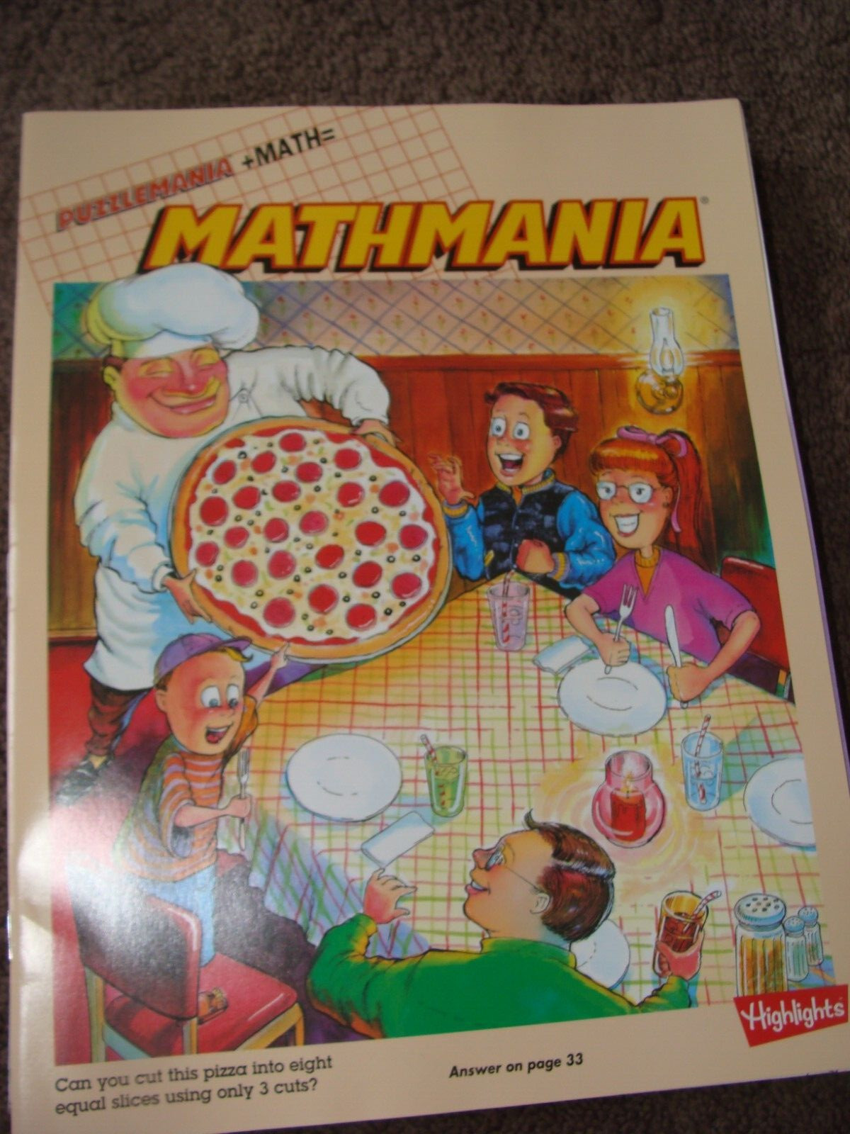 7 Outdoor Puzzles (Highlights(TM) Hidden Pictures®) mathmania [Paperback]