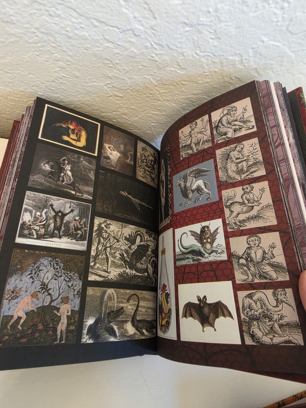 Chartwell Books Monsters, Mayhem & Myths Sticker Book Hardcover 500+ Stickers 8…