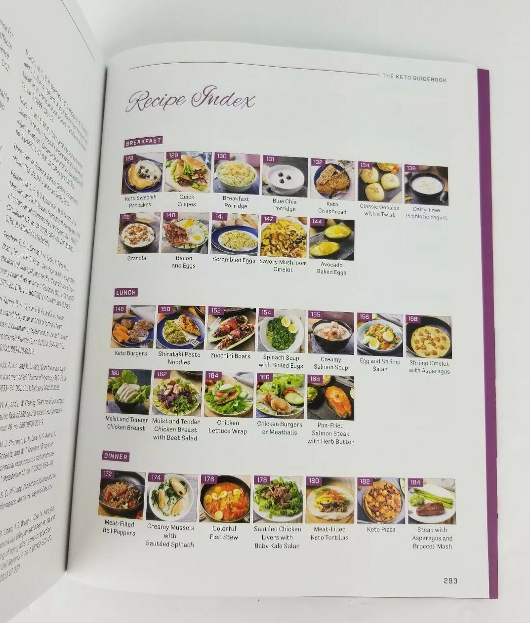 The Keto Guidebook First Edition Ketogenic Diet Plan Recipes Paperback 304 Pages