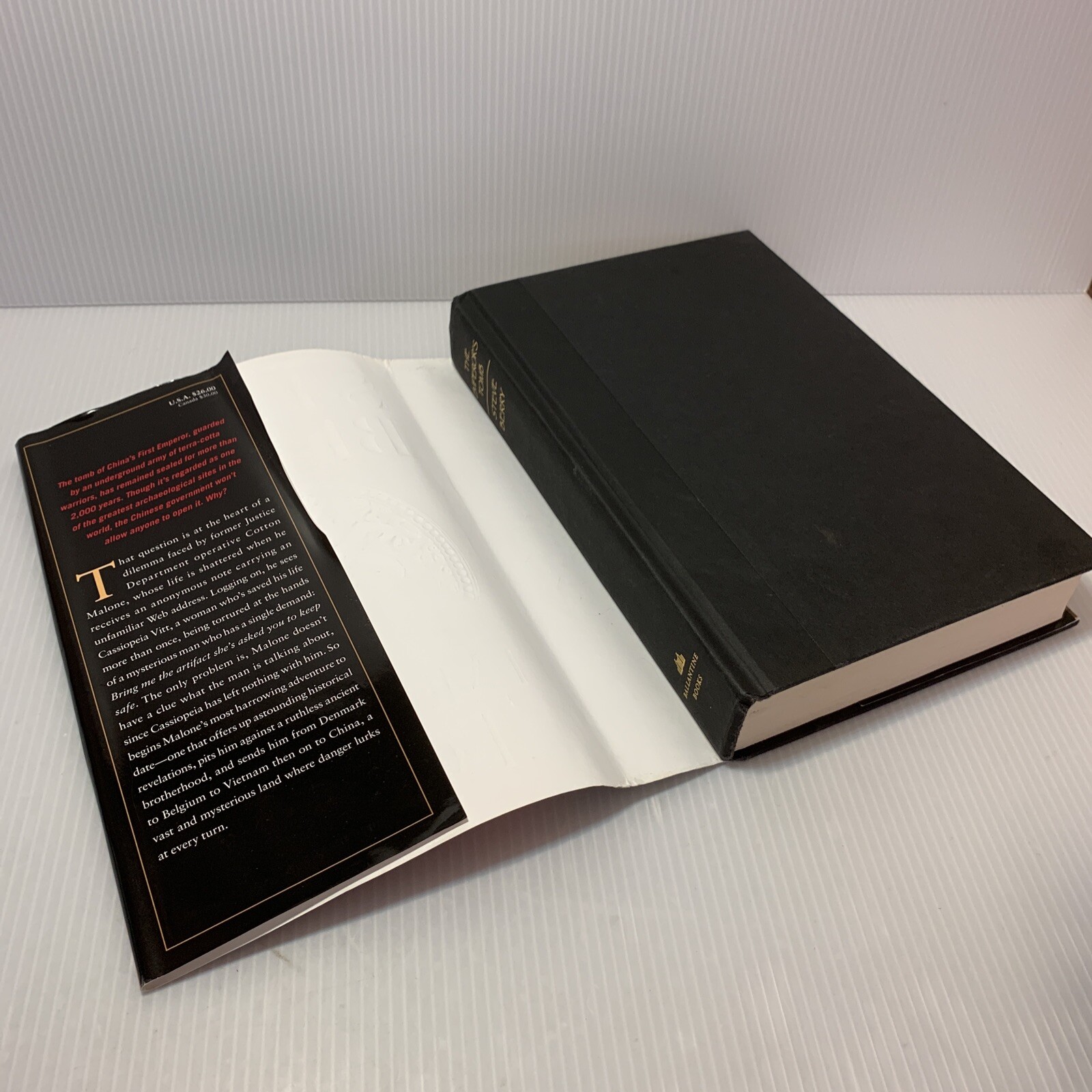 *Signed 1st Edition* The Emperor’s Tomb by Steve Berry (Hardcover w/ Dustjacket)
