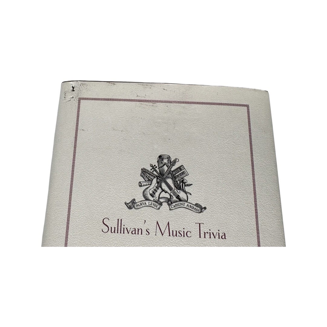Sullivan’s Music Trivia Hardcover by Paul Sullivan