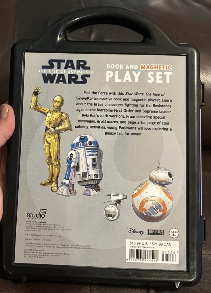Star Wars The Rise of Skywalker 23 Magnets Playset Activity Book