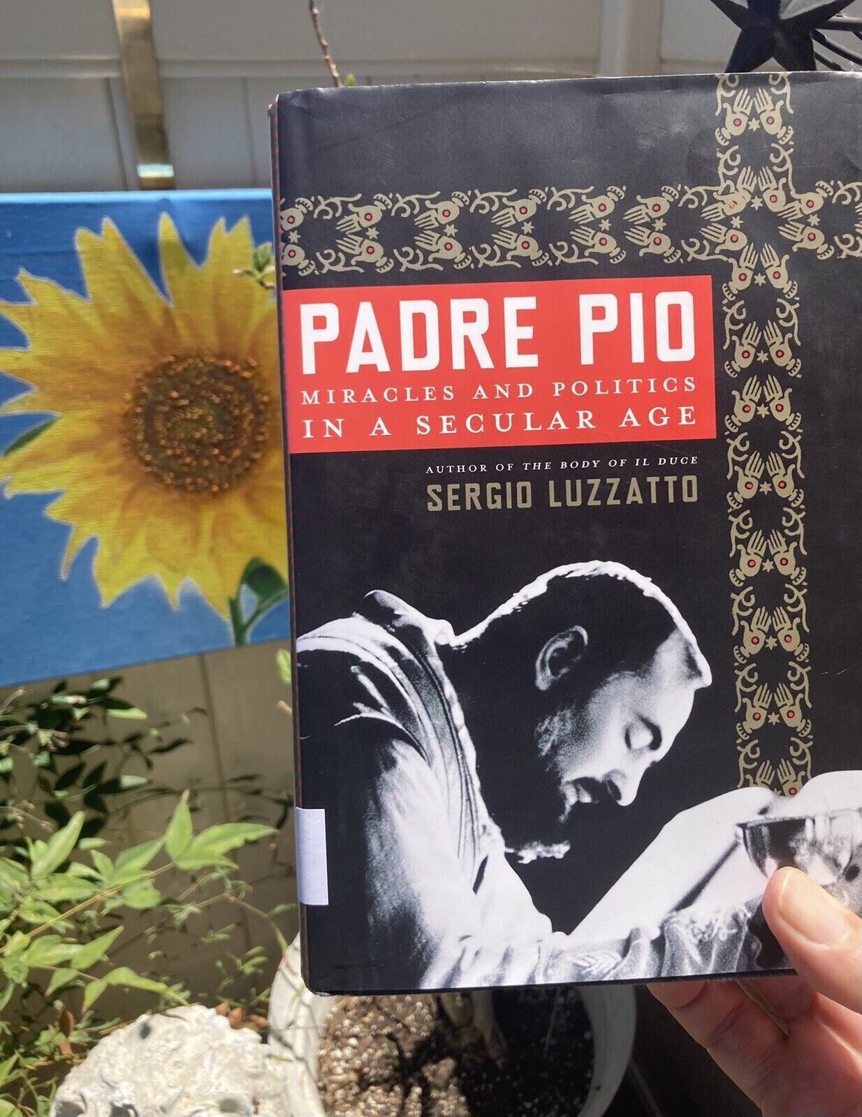 Padre Pio Miracles and Politics in a Secular Age ~Sergio Luzzatto Hardback Italy