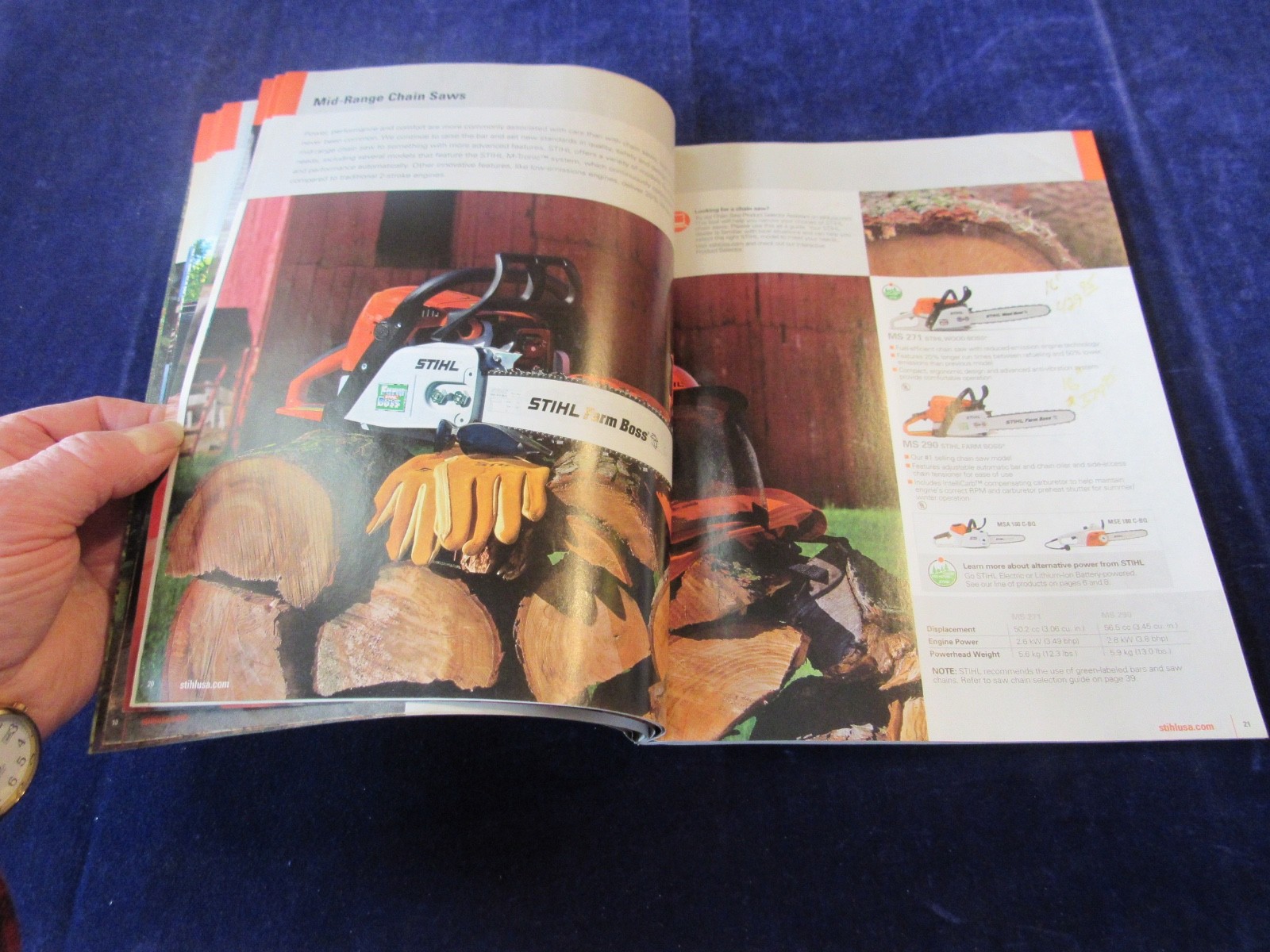 STIHL 2011 Power Tools & Accessories Dealer Catalog Chainsaws Gear +++ C487