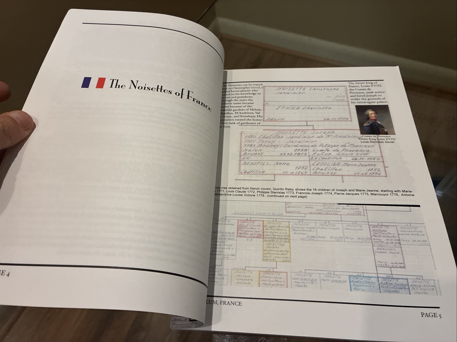 The Noisettes Since 1710 Family Genealogy Book – Margaret Noisette – 86 Pages