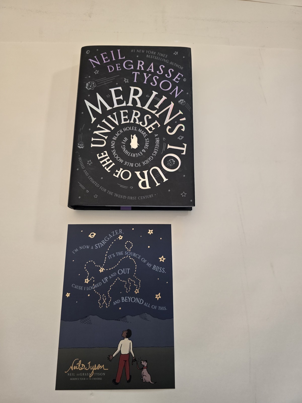 Signed Special Edition- Merlin’s Tour of the Universe by Neil Degrasse Tyson