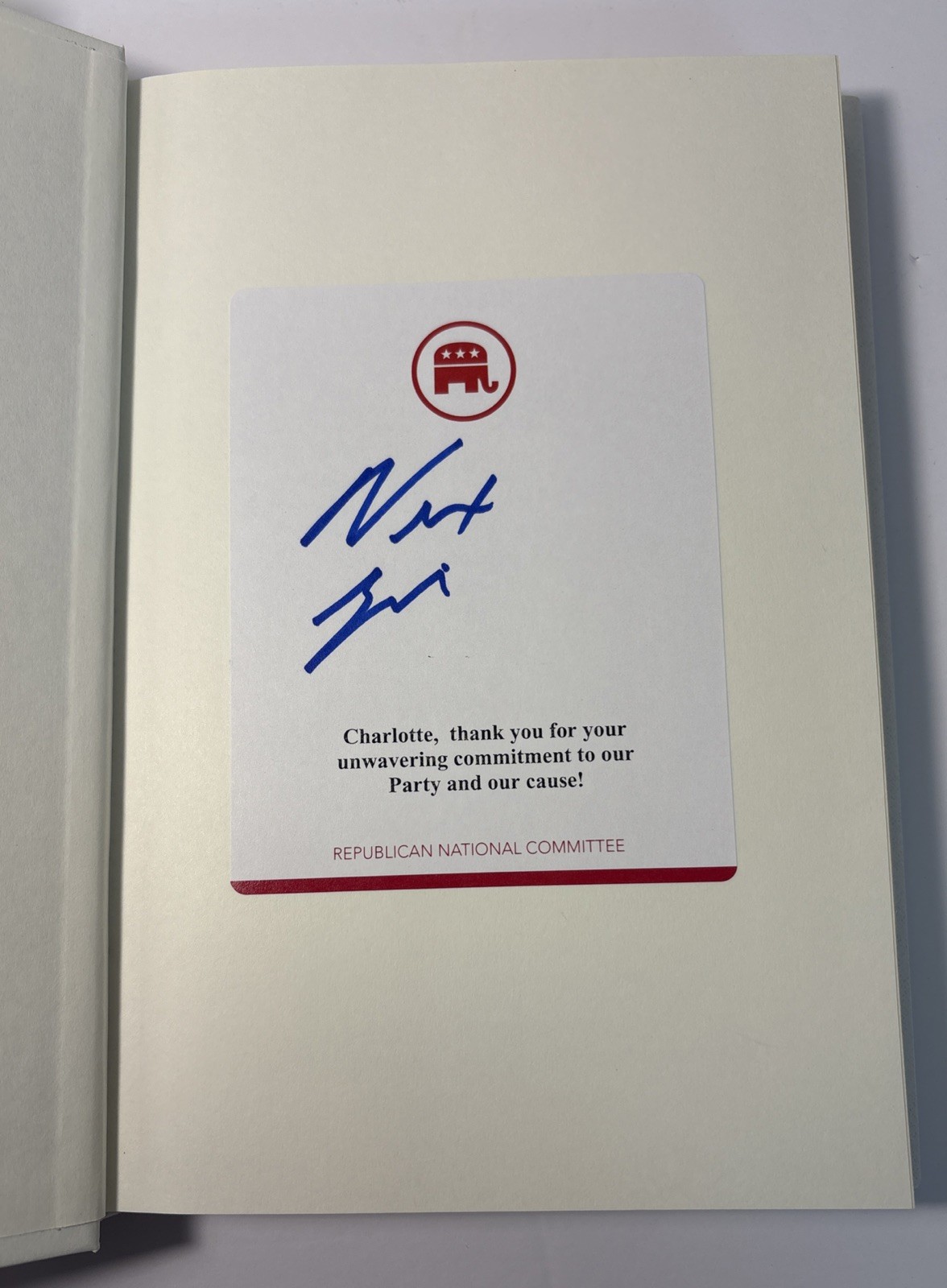 SIGNED by Newt Gingrich, 1st Ed. “Beyond Biden, Rebuilding The America We Love”