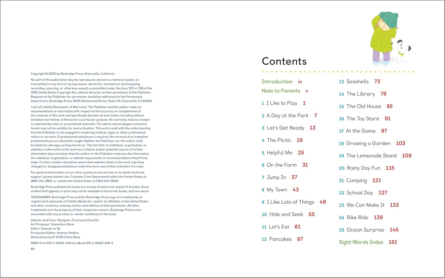 Learn to Read: Sight Words Storybook: 25 Simple Stories & Activities for Beginne