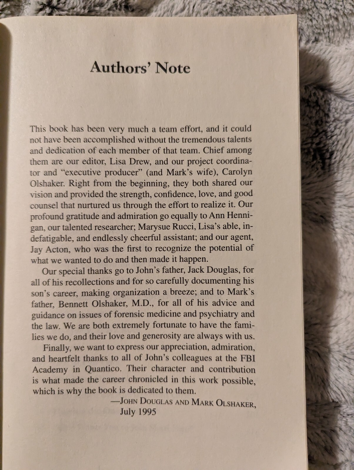 Mindhunter: Inside the FBI’s Elite Serial Crime Unit – Paperback