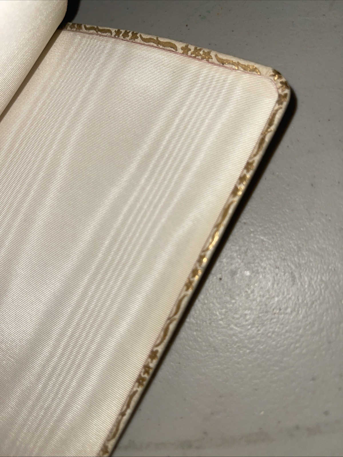 Vintage Wedding Bible KJV Unused Harper Printed In England 1950-60? 3.75” X 5.5”