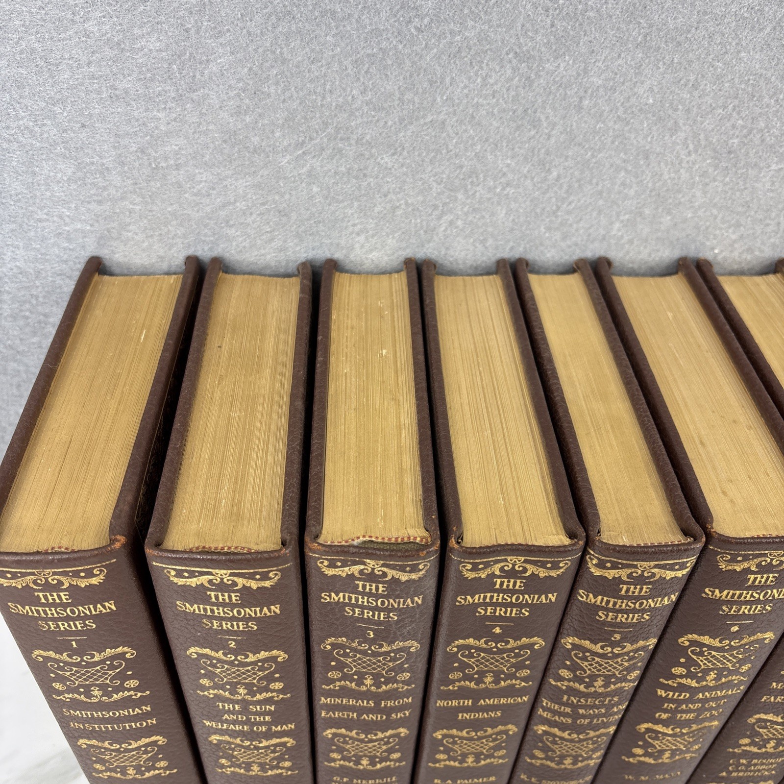 1944 The Smithsonian Institution Scientific Series Complete 12 Vol. Centennial