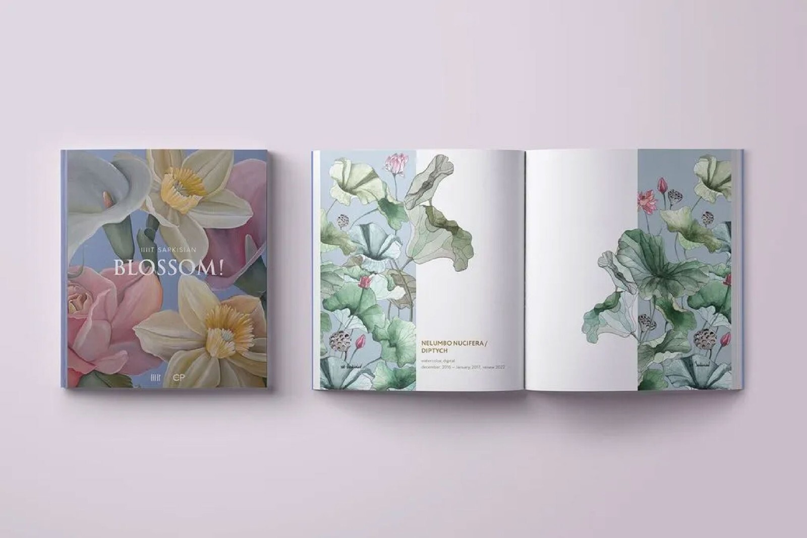 Colorful Art Book. BLOSSOM! or “FLOWERS!”