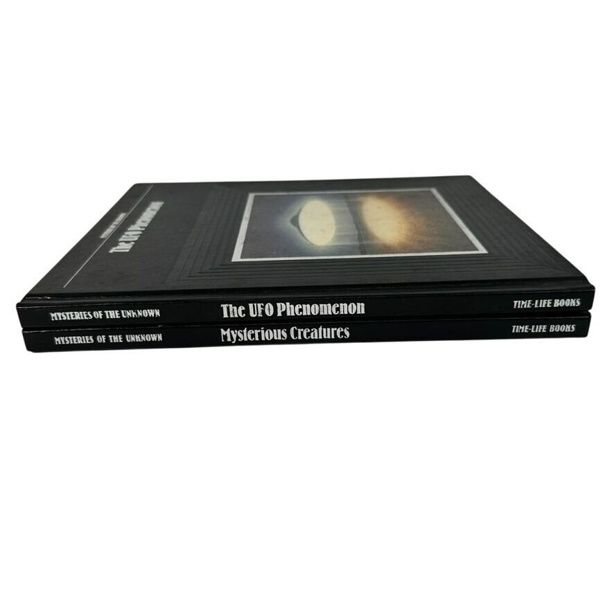 MYSTERIES OF THE UNKNOWN Book Lot of 2 Mysterious Creatures The UFO Phenomenom