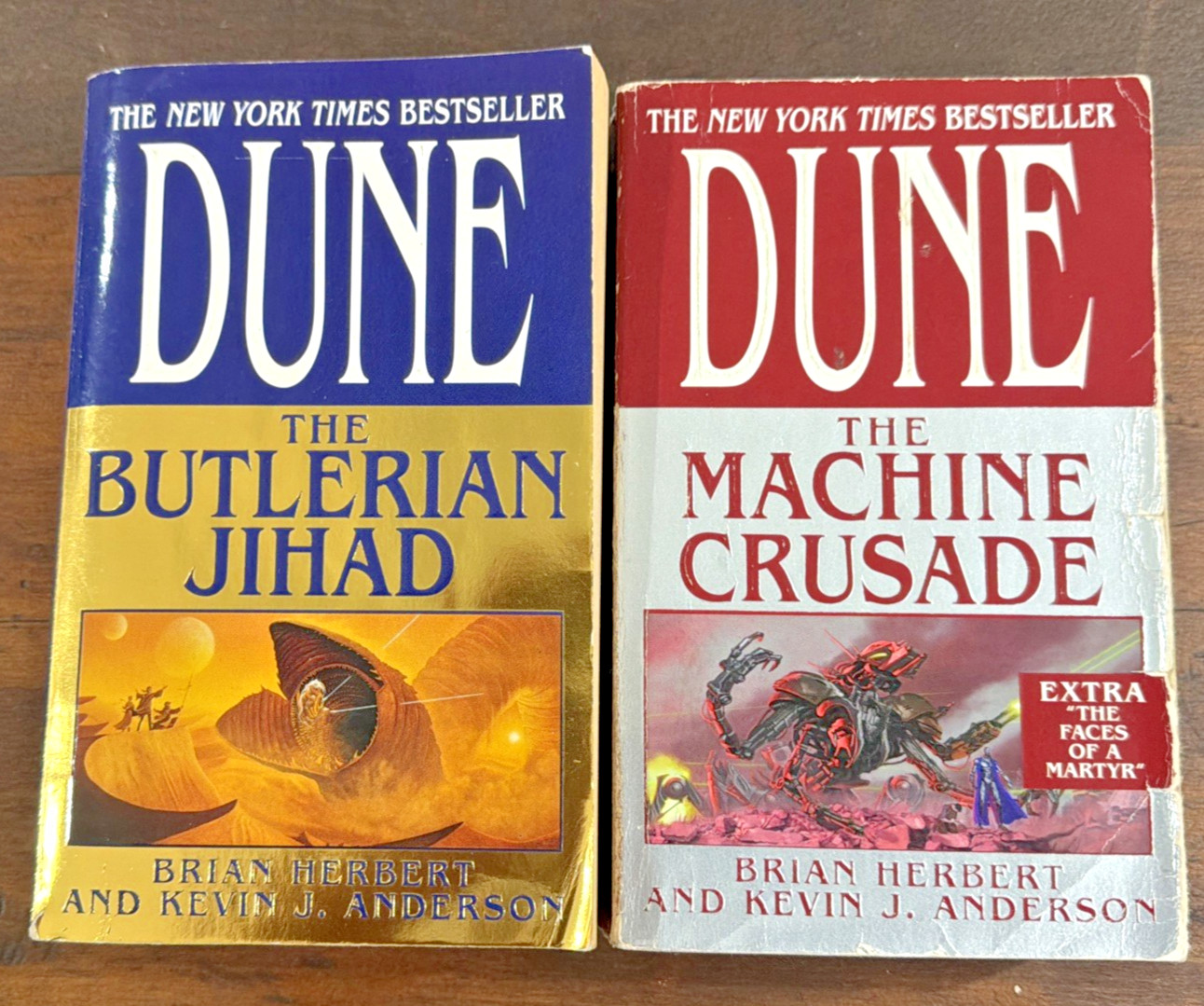 Lot of 6 Complete Frank Herbert Dune Series 1-6 +2 Extras