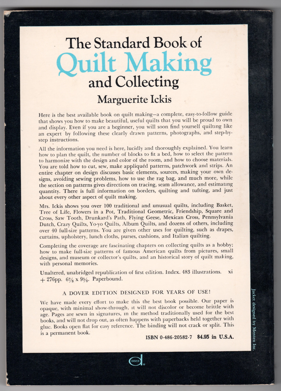 The Standard Book of Quilt Making and Collection 482 Illustrations